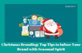 Christmas branding top tips to infuse your brand with seasonal spirit