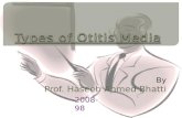 Types of Otitis Media by Dr. Haseeb Ahmed - dec 2011