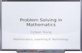 Problem solving in mathematics