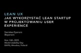 Lean UX - How to start with Lean Startup in User Experience