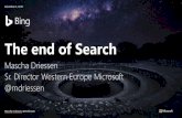 The End of Search (As We Know It)