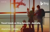 Australia - Travel Trends on the Bing Ads Network