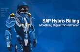 Monetizing the Digital transformation with SAP Hybris Billing