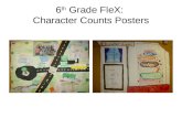 6th Grade Fle X - Character Poster