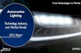 Automotive Lighting: Technology, Industry, and Market Trends - 2016 Report by Yole Developpement
