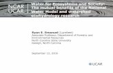 Water for Ecosystems & Society: Mutual Benefits of the National Water Model & Watershed Ecohydrology Research