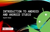 Introduction to Android and Android Studio