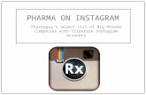 Pharma On Instagram