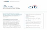 Citi Case Study: Compelling Content