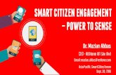 Smart Citizen Engagement - Power to Sense