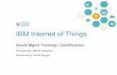 IBM Internet of Things (IOT) Asset Mgmt Training & Certification