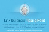 Link Building's Tipping Point