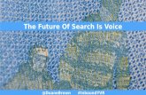 The Future of Search Is Voice