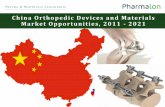 China orthopedic devices and materials market 2011-2021 brochure