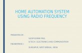 HOME AUTOMATION SYSTEM USING RADIO FREQUENCY