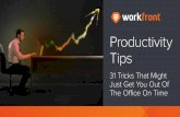 31 Productivity Tips