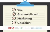The Account-Based Marketing Checklist