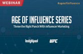 Throw the Right Punch with Influencer Marketing
