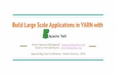 Building large scale applications in yarn with apache twill