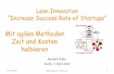 Lean Innovation - Increase Success Rate of Startups