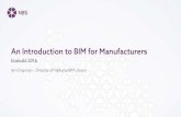 An Introduction to BIM for Manufacturers