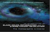Susskind, Lindesay - An Introduction To Black Holes Information And The String Theory