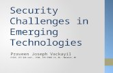 Security Challenges in Emerging Technologies