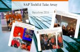 McCoy SAP TechEd Takeaway 2016