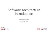 Software architecture introduction