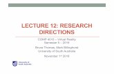 COMP 4010 Lecture12 Research Directions in AR