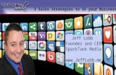 3 Sales Strategies to 3x Your Business - Jeff Lobb