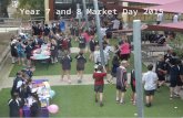 Year 7 and 8 Market Day 2015