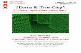Data & The City - 3 oktober 2016 - Gemeente Amsterdam - program book