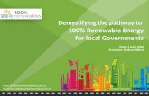 Barbara Albert  - Demystifying the pathway to 100% renewable energy for local governments