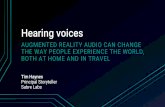 Hearing Voices: An Overview of Augmented Reality Audio