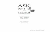Ask, Don't Tell Excerpt