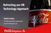 Refreshing our HR Technology Approach - Coca Cola