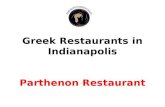 Greek restaurants parthenon restaurant