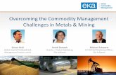 Overcoming the Commodity Management Challenges in Metals & Mining