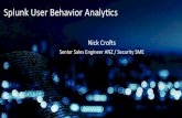 SplunkSummit 2015 - Splunk User Behavioral Analytics