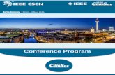 Download the IEEE CSCN 2016 advance program.