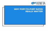 Why Port-to-Port Rates Really Matter