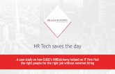 Case Study: HR Tech helps IT firm find the right talent internally