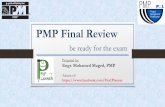 Pmp Final Review - M Maged