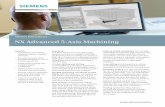 NX Advanced 5-Axis Machining Fact Sheet