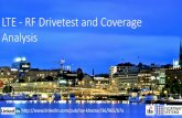 Lte drivetest and coverage analysis