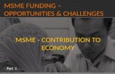 Msme funding – opportunities & challenges part 3