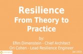 Resilience from Theory to Practice