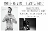Man of His Word Magazine Presentation
