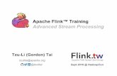 Apache Flink Training Workshop @ HadoopCon2016 - #4 Advanced Stream Processing